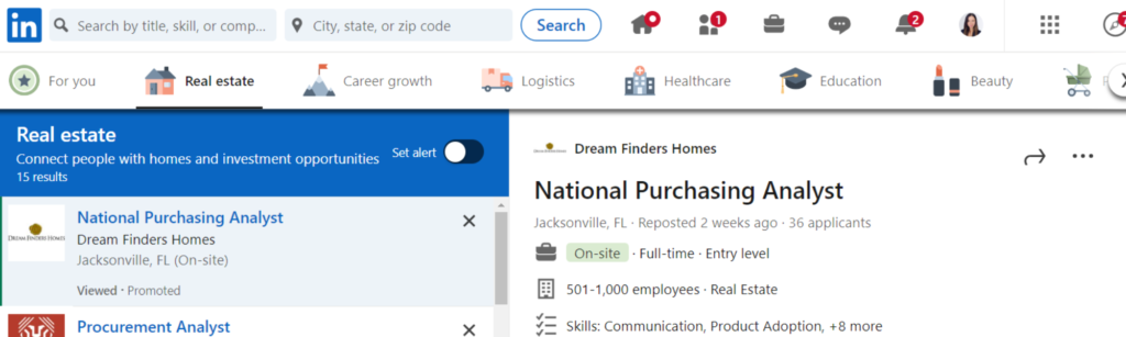 linkedin vacancies with cozy agency